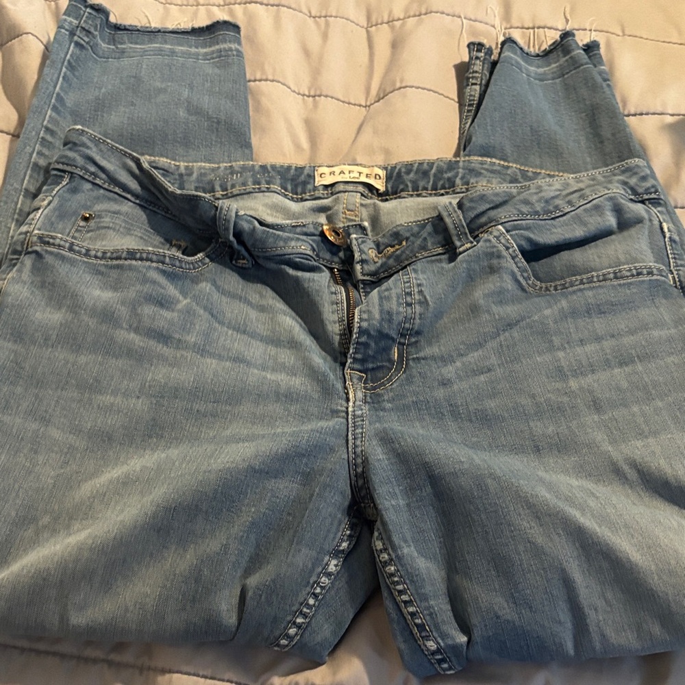 Lee Crafted Denim Jeans in Light Blue